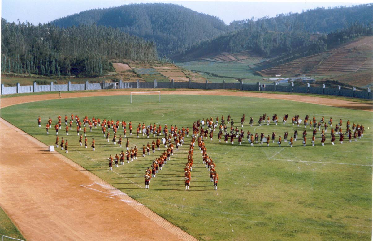 The Brass and the 
Pipe Band 